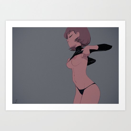 Dressing Up Art Print