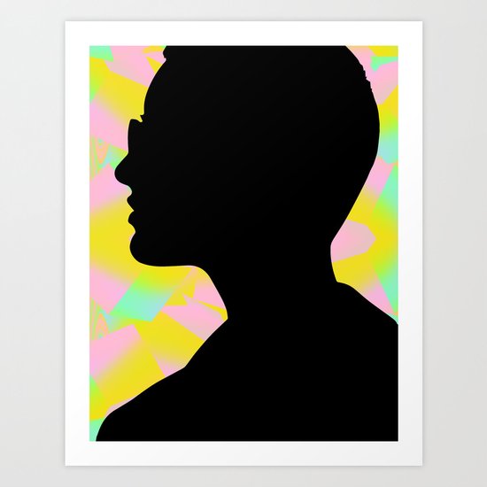 I'm the fury in your head Art Print