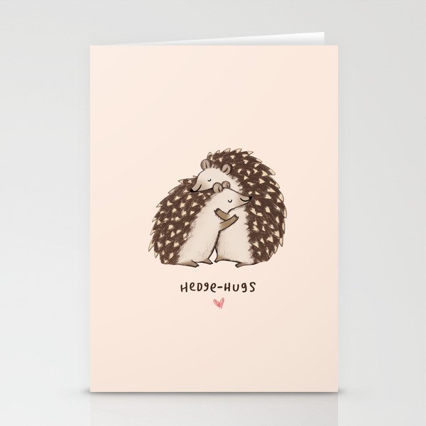 Hedge-hugs Stationery Cards