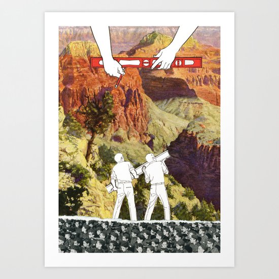 There Goes The Neighborhood Art Print