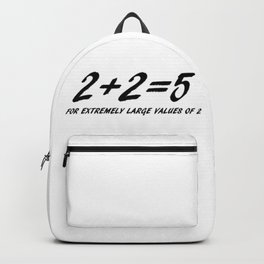 2+2=5 inspired Backpack
