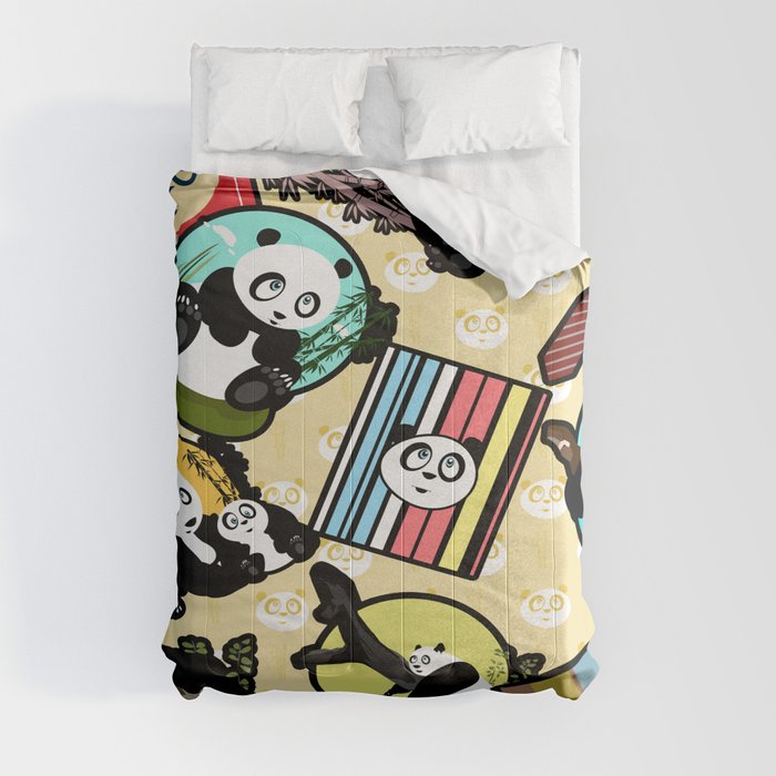 Panda Mix Comforter