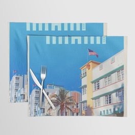 Travel to Miami Placemat