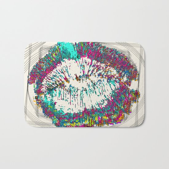 1000 Kisses Bath Mat