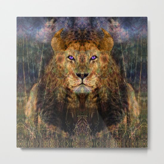 Pacific Lion Metal Print
