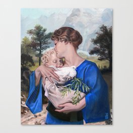 Madonna & Child, 2020 Canvas Print