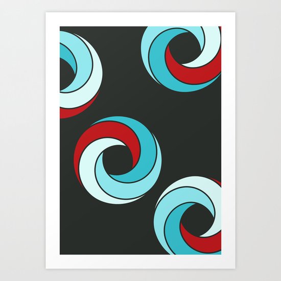 Iced Voodoo Donut Art Print