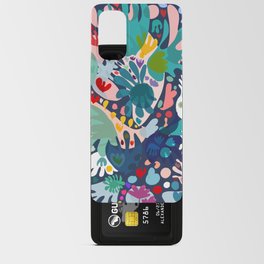 Flowers of Love Joyful Abstract Decorative Pattern Colorful  Android Card Case