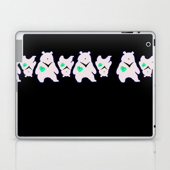 Bear with (V)ictory Laptop & iPad Skin