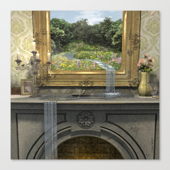 Passing Through Canvas Print