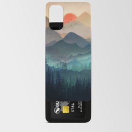 Wilderness Becomes Alive at Night Android Card Case