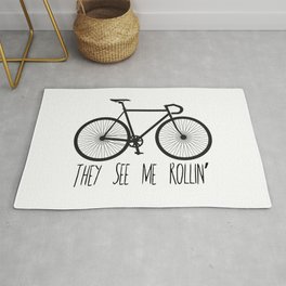 They See Me Rollin' Bicycle - Men's Fixie Fixed Gear Bike Cycling Rug
