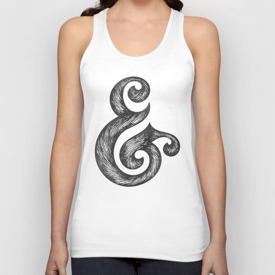 Ampersand Unisex Tank Top