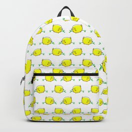 Sourpuss- Bitter Lemon Kitty Cat Backpack
