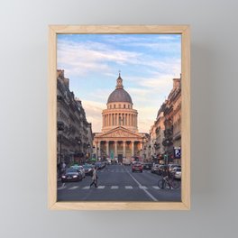 Pantheon, Paris Framed Mini Art Print