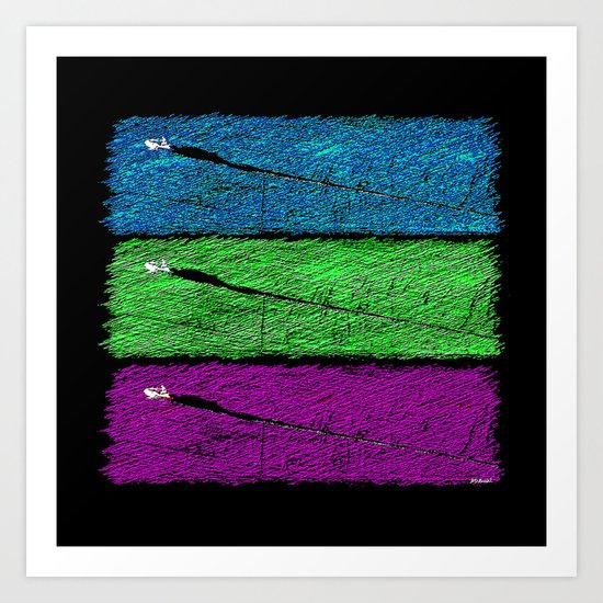 Big Buzz 2 Art Print