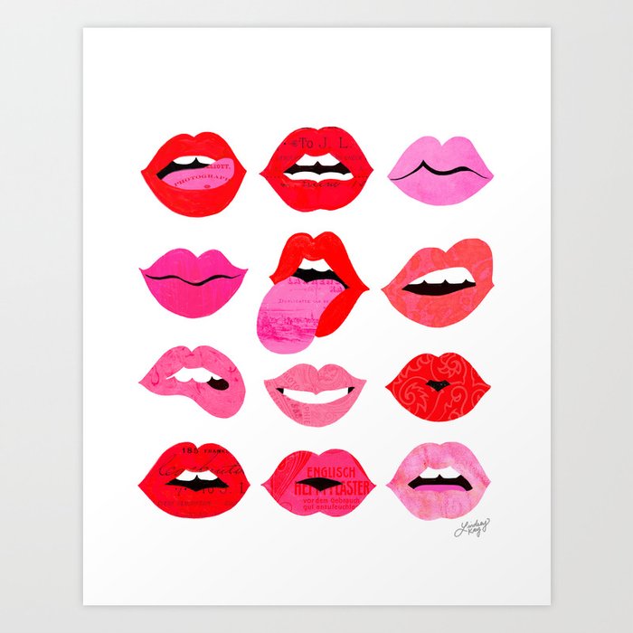 Lips of Love Kunstdrucke Lips of Love Kunstdrucke