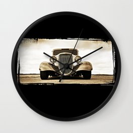 1933 Ford Coupe Wall Clock
