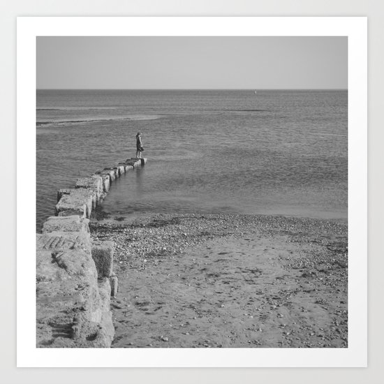 come sail your ships... Art Print