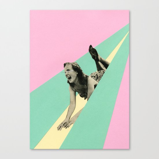 Slide Canvas Print