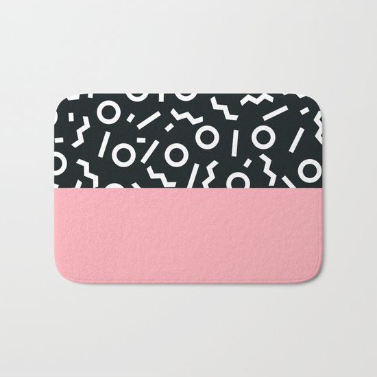 Memphis pattern 50 Bath Mat
