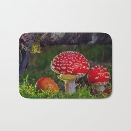 Amanita muscaria Bath Mat