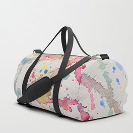 Abstract bright splashes #2 Duffle Bag