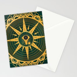 The Alchemist's table Stationery Cards