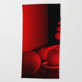 spheres are everywhere -28- Beach Towel