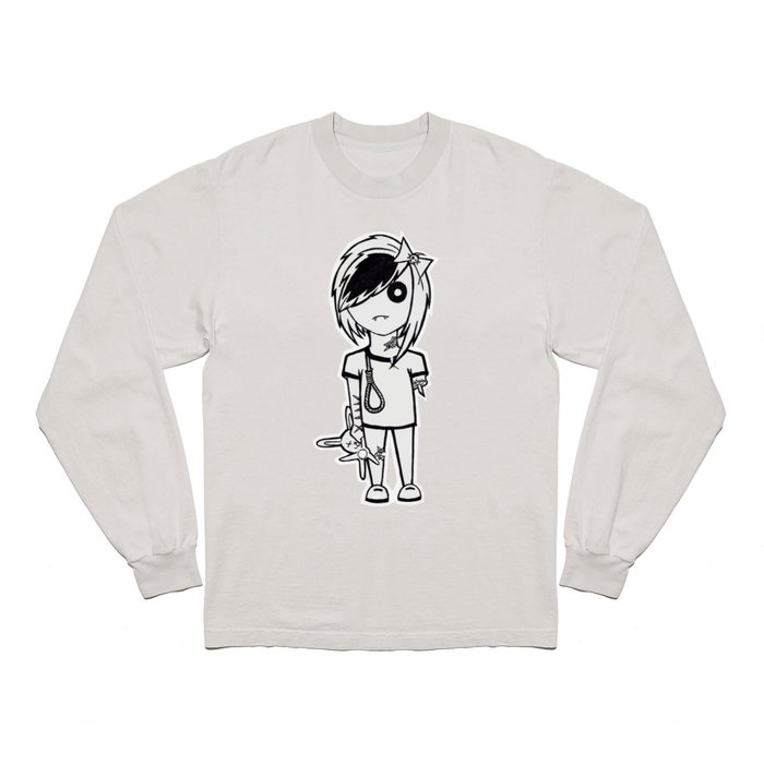 Emo Zombie Long Sleeve T Shirt by NeonStarr
