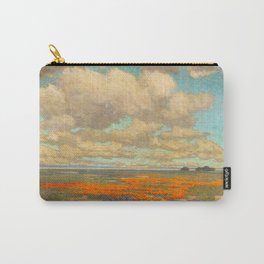 1911 Granville Redmond - A Field of California Poppies Carry-All Pouch