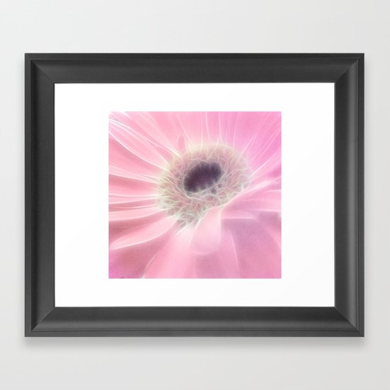 Gerbera in Pink Framed Art Print