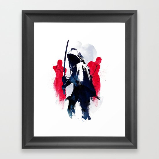 Michonne Framed Art Print