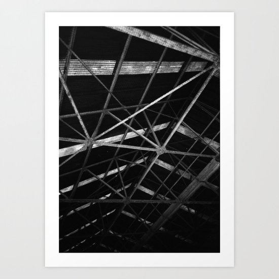 Roof Art Print