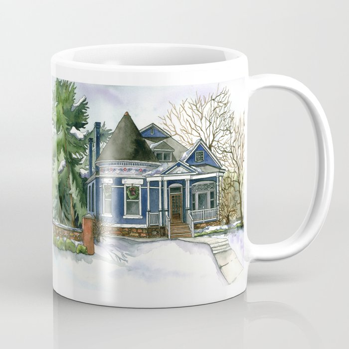 Winter Blues Coffee Mug