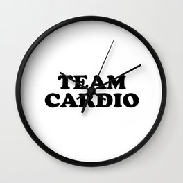 Team Cardio Wall Clock