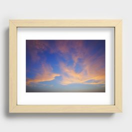 Flight of the cloud Recessed Framed Print