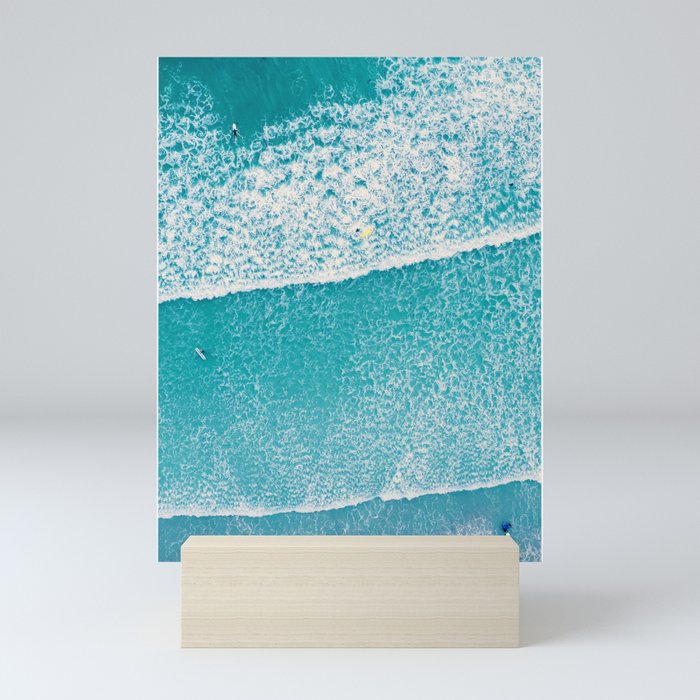 Aerial Waves Mini Art Print