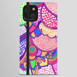 Cubi Cheerful COLOURS World-2 iPhone Wallet Case