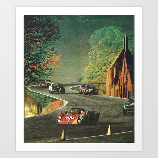 Gara in altezza Art Print