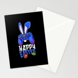 Game Gamer Gaming Controller Rabbit Easter Sunday Stationery Card
