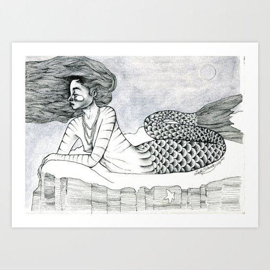 Mermaid Art Print