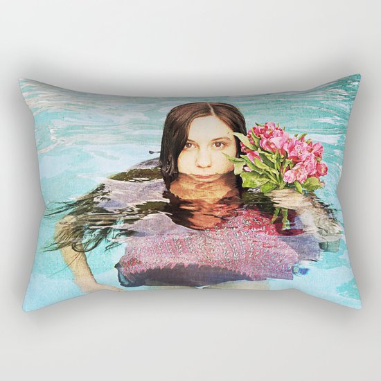 She Realized People Are Not Always What They Appear to Be Rectangular Pillow