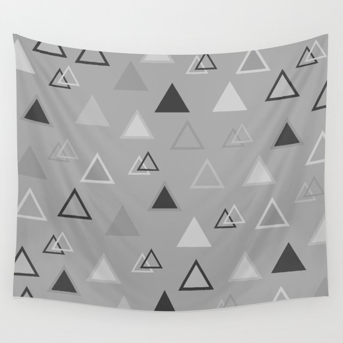 Lovely Triangles  Wall Tapestry