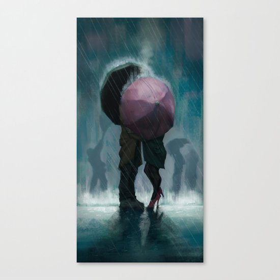 April Showers Canvas Print