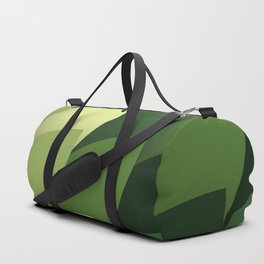 Green color leaves pattern Duffle Bag