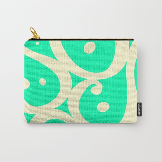 Mint Cream Jelly Carry-All Pouch