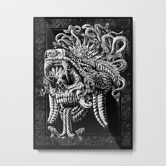 Serpent Warrior Metal Print