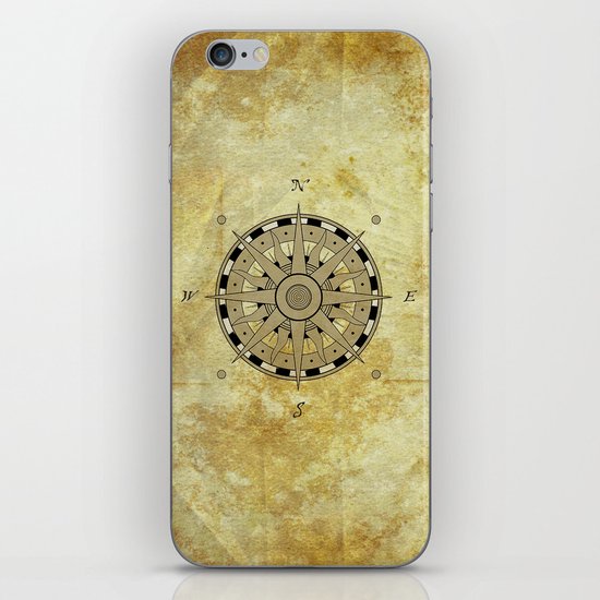 Compass Rose iPhone & iPod Skin