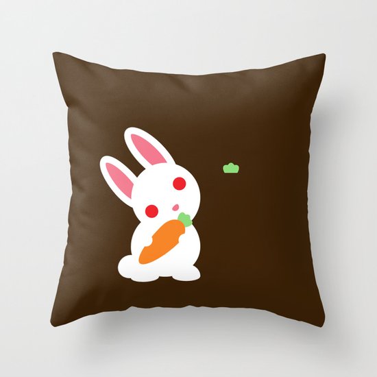 Bunny Throw Pillow